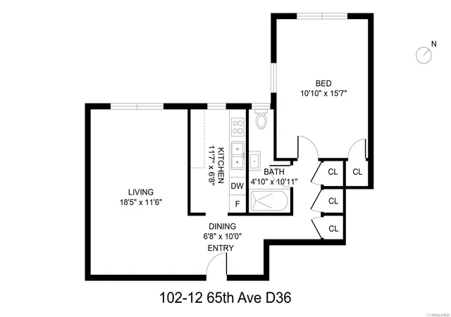 10th image of 102 12 65th Ave #D36, Forest Hills, NY 11375 | MLS# L3492678