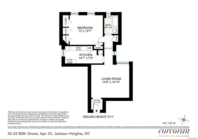 Photo 4 of Sale Pending at 35-22 80Th Street #33, Jackson Heights, NY 11372 | MLS# L3534143 | Listing updated on 2024-12-06