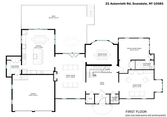 Photo 4 of Single family home for sale at 21 Autenrieth Rd, Scarsdale, NY 10583 | MLS# 854261 | Listing updated on 2026-04-24