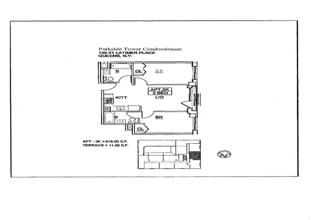 2nd image of 13621 Latimer Pl #2K, Flushing, NY 11354 | MLS# 869663