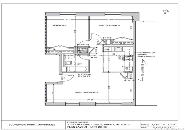 Listing Photo 4 - Condo for sale in Soundview Park Townhouses located at 1731 Lacombe Ave, New York, NY 10473 - Unit #4B