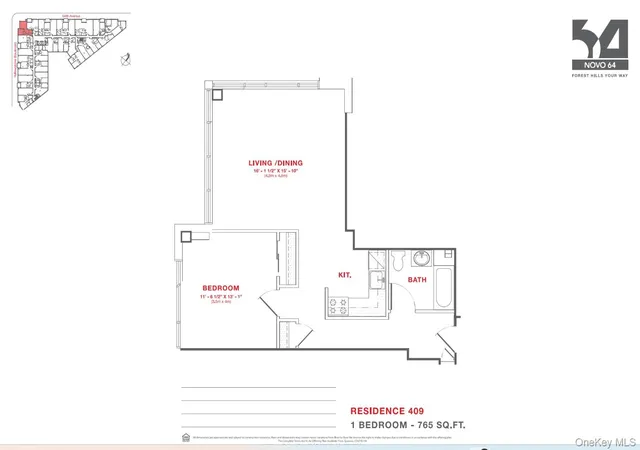 5th image of 64-05 Yellowstone Blvd #409, Forest Hills, NY 11375 | MLS# 950698