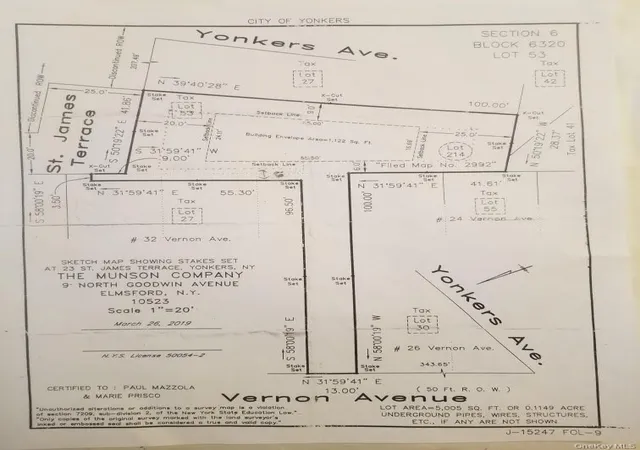 1st image of 23 Saint James Ter, Yonkers, NY 10704 | MLS# 968438