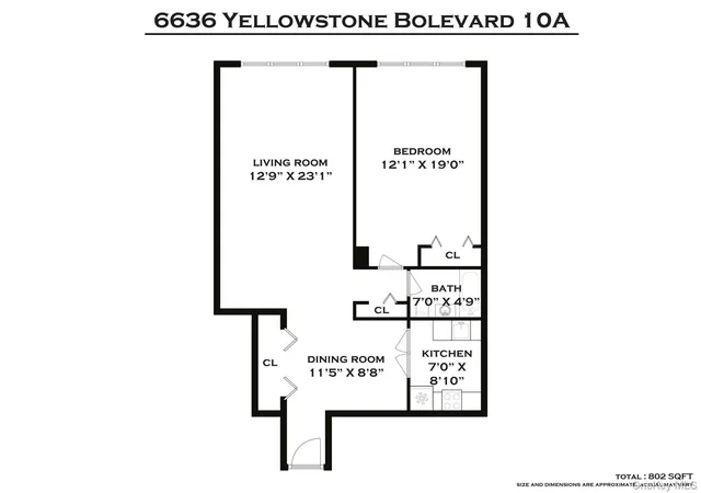 20th image of 66 36 Yellowstone Boulevard #A10, Forest Hills, NY 11375 | MLS# 970986