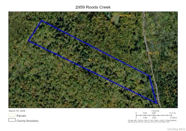 Photo 1 of Land for sale at 2959 Roods Crk Rd, Hancock, NY 13783 | MLS# 971529 | Listing updated on 2026-03-19