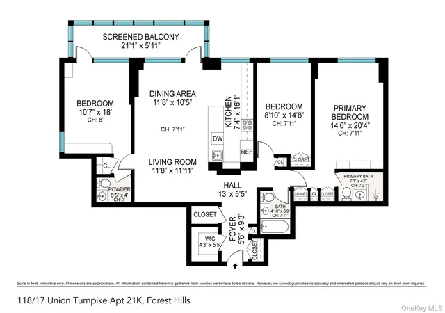 2nd image of Park Lane North Co-op Apt, Forest Hills, NY 11375