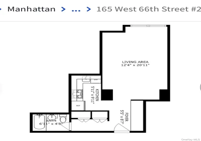Homes for sale in New York, NY | 165 W 66th St #2L, New York, NY 10023 | MLS# 973898