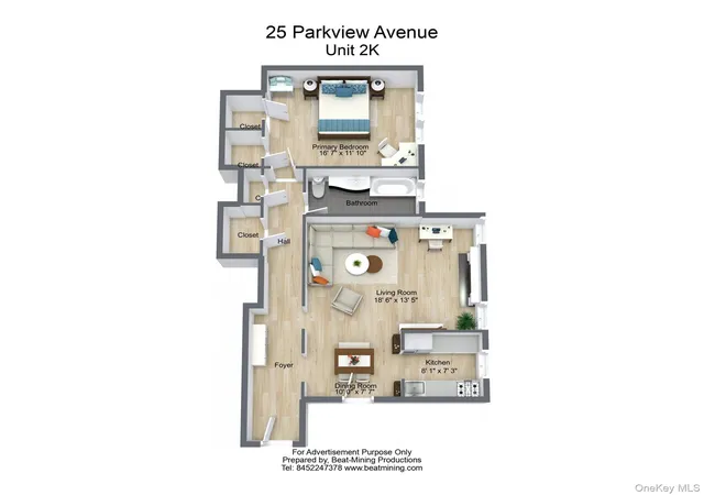 Homes for sale in Yonkers, NY | 25 Parkview Ave #2K, Yonkers, NY 10708 | MLS# 975064