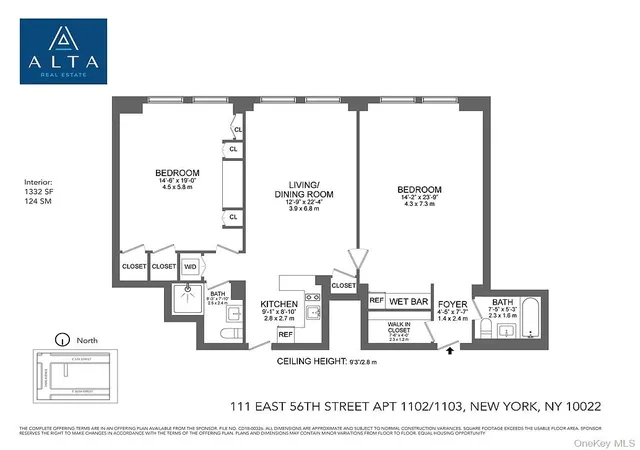Homes for sale in New York, NY | 111 E 56Th Street #1102, New York, NY 10022 | MLS# 977043