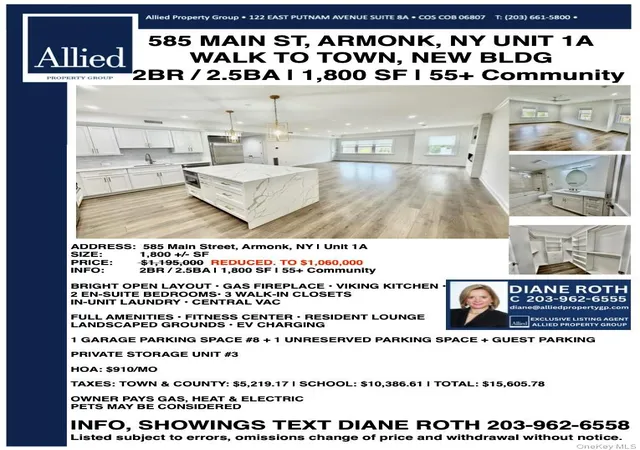 Homes for sale in New Castle, NY | 585 Main St #1A, New Castle, NY 10504 | MLS# 982366
