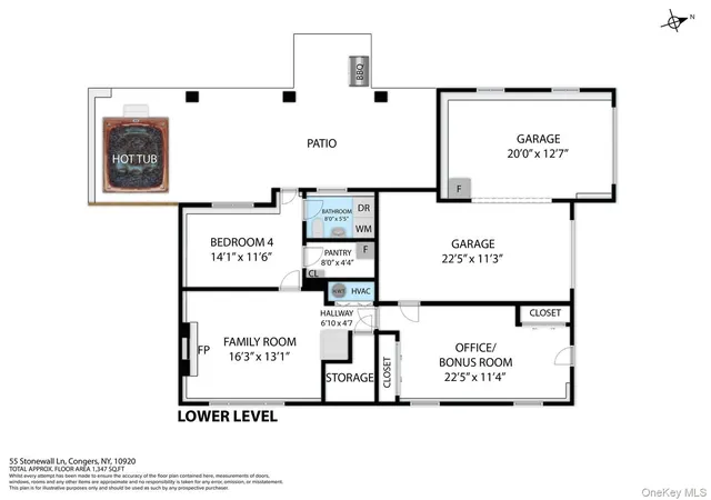 50th image of 55 Stonewall Ln, Congers, NY 10920 | MLS# 985571