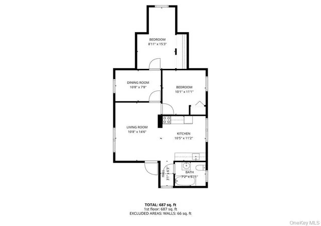 Listing Photo 2 - Condo for sale in building located at 24 Chestnut Pl, Mount Vernon, NY 10553 - Unit #