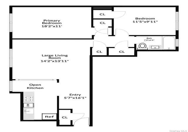 Homes for sale in White Plains, NY | 15 Bryant Crescent #2G, White Plains, NY 10605 | MLS# 1001124