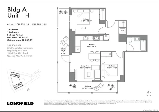 2nd image of 131-02A 40 Rd #8H, Flushing, NY 11354 | MLS# 1001338