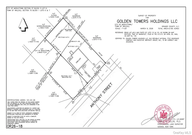 Homes for sale in Wallkill, NY | 15 Anthony St, Wallkill, NY 10940 | MLS# 1003933
