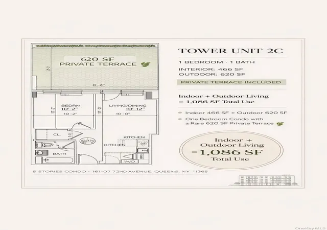 17th image of 163 07 72nd Ave #2C, Fresh Meadows, NY 11365 | MLS# 1008325