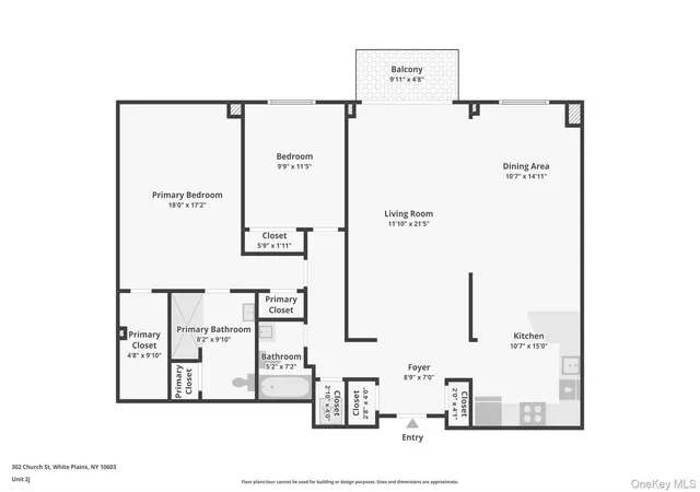 Homes for sale in White Plains, NY | 302 Church St #2J, White Plains, NY 10603 | MLS# 1020778