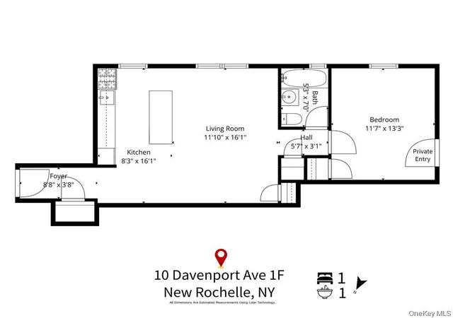 Homes for sale in New Rochelle, NY | 10 Davenport Ave #1N, New Rochelle, NY 10801 | MLS# 1022344