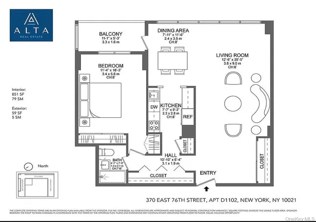 Homes for sale in New York, NY | 370 E 76th St #B1102, New York, NY 10021 | MLS# 1023525