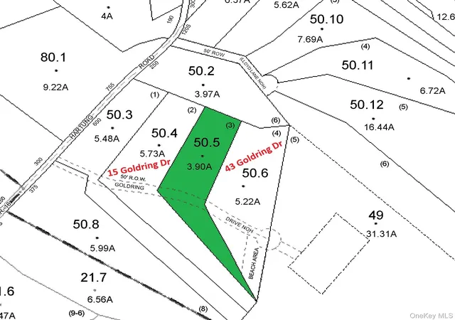Photo 3 of Land for sale at Hartung Rd, Highland Lake, NY 12743 | MLS# 1026580 | Listing updated on 2026-10-23