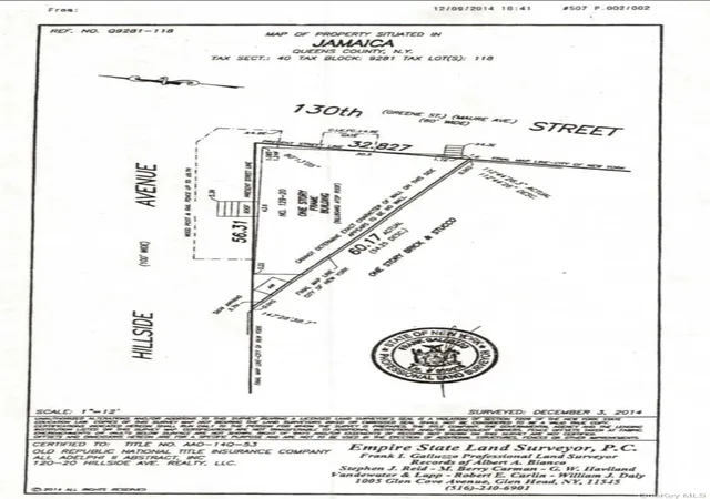 Photo 3 of Land for sale at 12920 Hillside Ave, New York, NY 11418 | MLS# 1026613 | Listing updated on 2026-08-05