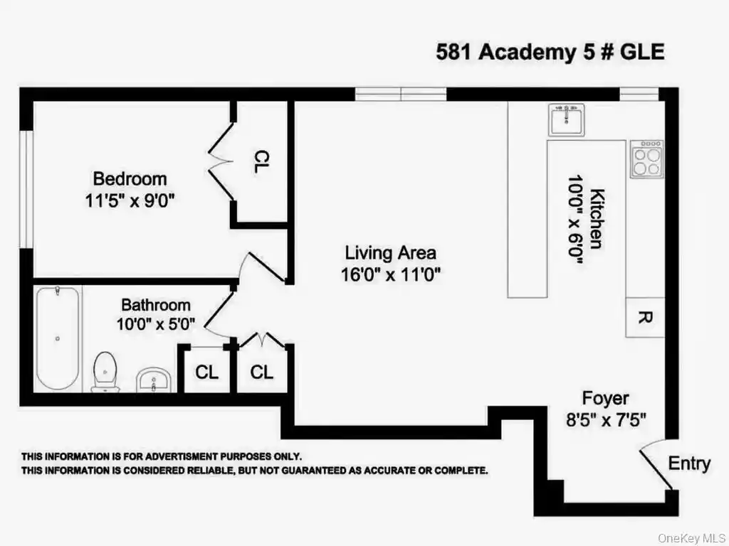 Listing Photo 18 - Condo for sale in 581 Academy St located at 581 Academy St, New York, NY 10034 - Unit #GLE