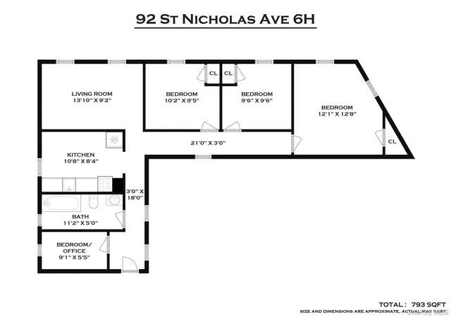 33rd image of 92 Saint Nicholas Ave #6H, New York, NY 10026 | MLS# 1029058