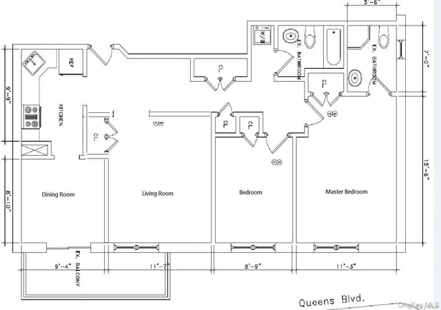 Listing Photo 3 - Condo for sale in building located at 92-29 Queens Blvd, New York, NY 11374 - Unit #16H