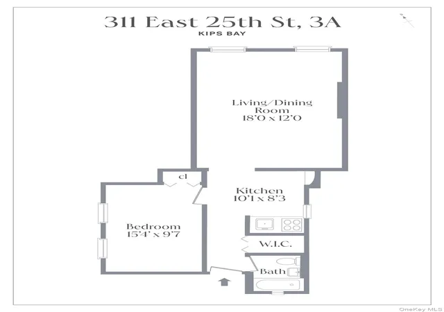 9th image of 311 E 25th St #3A, New York, NY 10010 | MLS# 1029881