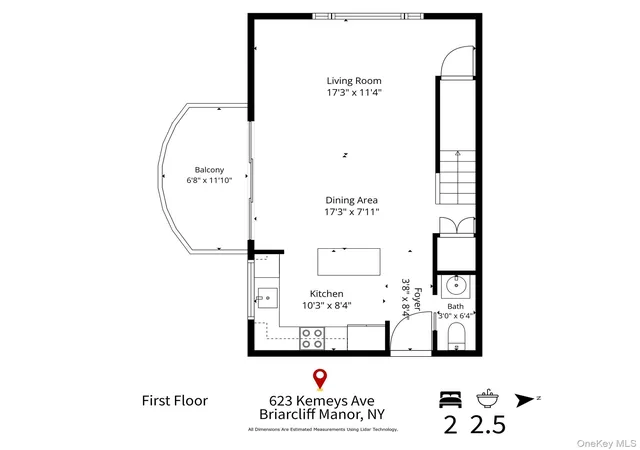 Listing Photo 2 - Condo for sale in building located at 623 Kemeys Ave, Ossining, NY 10510 - Unit #6