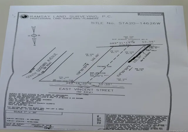 Photo 1 of Land for sale at 40 E Vincent St, Greenburgh, NY 10523 | MLS# 1039569 | Listing updated on 2026-08-25