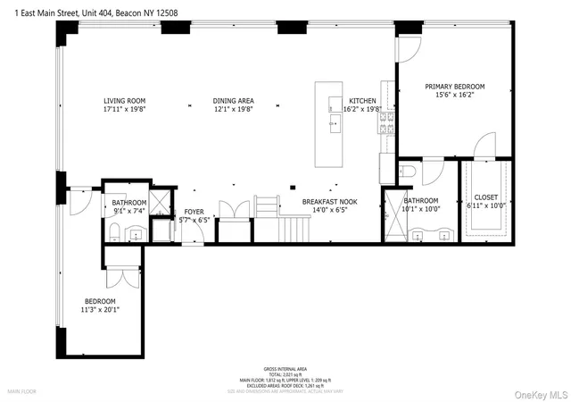 2nd image of 1 E Main St, Beacon, NY 12508