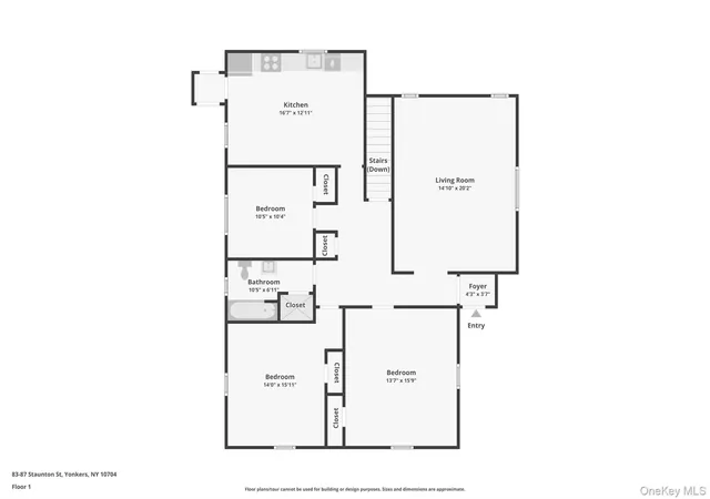 Listing Photo 2 - Condo for sale in building located at 83-87 Staunton St, Yonkers, NY 10704