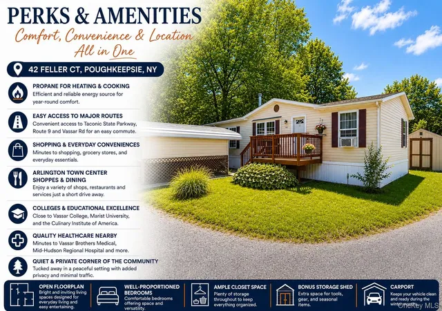 Photo 20 of Manufactured home for sale at 42 Feller Ct, La Grange, NY 12603 | MLS# 1046203 | Listing updated on 2026-09-03