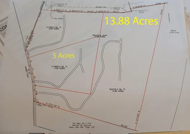 Photo 3 of Land for sale at 00 Hammer Rd, Fremont, NY 12736 | MLS# 1046551 | Listing updated on 2026-09-05
