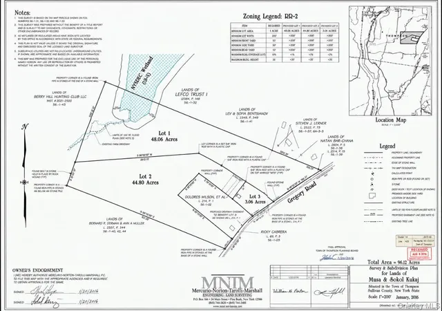 Photo 1 of Land for sale at Gregory Rd, Thompson, NY 12701 | MLS# 1048196 | Listing updated on 2026-09-15