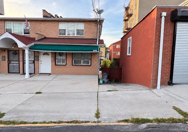 Multi family home for sale at 643 Baker Ave, New York, NY 10460 | MLS# 1048812