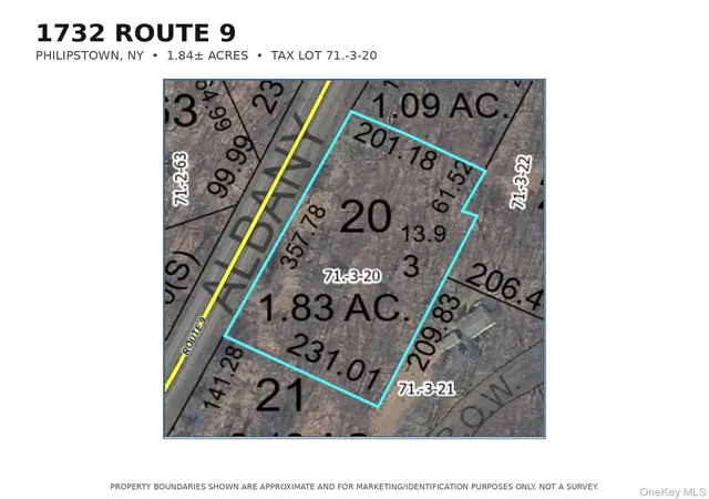 Photo 2 of Land for sale at 1732 Us 9, Philipstown, NY 10516 | MLS# 1055526 | Listing updated on 2026-10-07