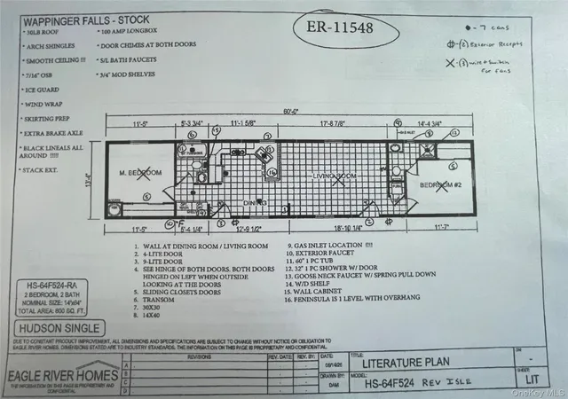 Photo 1 of Manufactured home for sale at 36 Osborne Hl Rd #24, Wappinger, NY 12590 | MLS# 1056164 | Listing updated on 2026-09-29