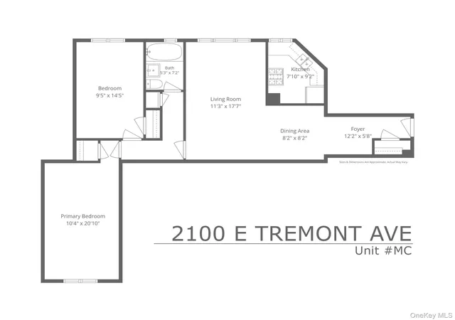 Photo 3 of Condo for sale at 2100 Tremont Ave #MC, New York, NY 10462 | MLS# 1064141 | Listing updated on 2026-10-30