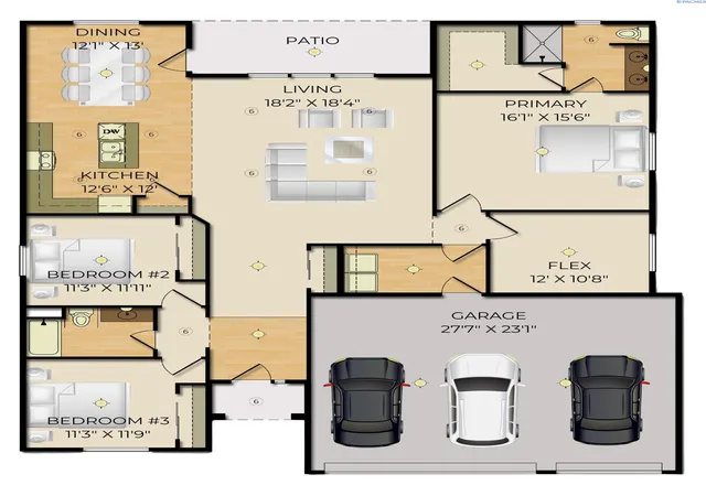 Photo 2 of Sale Pending at 10619 Sunfish Dr, Pasco, WA 99301 | MLS# PAC297155 | Listing updated on 2026-10-21