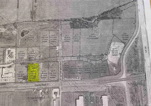 Photo 3 of Land for sale at Lot 17 Parkway Ave, Elkhart, IN 46516 | MLS# 202224575 | Listing updated on 2026-07-10