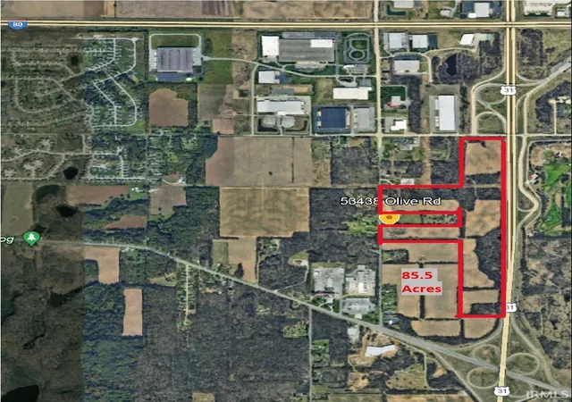 Photo 1 of Land for sale at 53438 Olive Rd, South Bend, IN 46628 | MLS# 202232425 | Listing updated on 2024-04-17