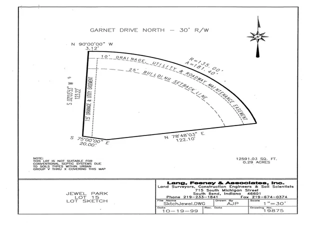 Photo 2 of Land for sale at 20312 Garnet Dr, South Bend, IN 46614 | MLS# 202322728 | Listing updated on 2026-06-30