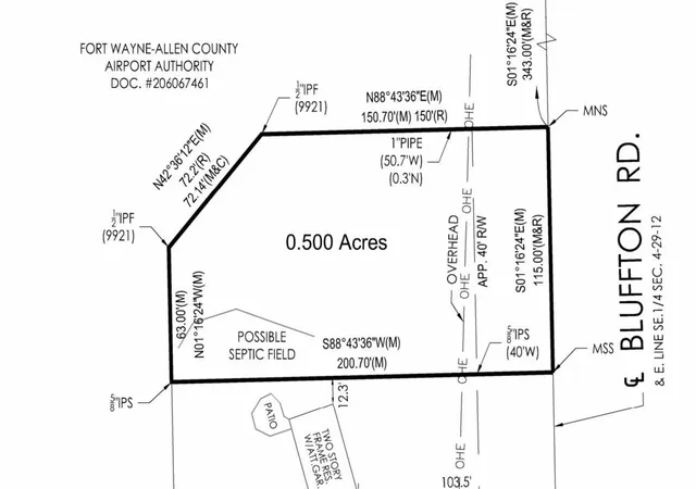 Photo 1 of Land for sale at 97?? Bluffton Rd, Fort Wayne, IN 46809 | MLS# 202441258 | Listing updated on 2026-08-02