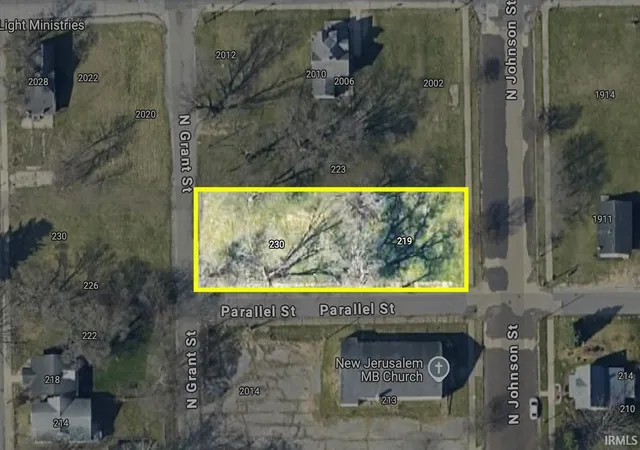 Photo 1 of Land for sale at 218 N Grant St, South Bend, IN 46628 | MLS# 202502755 | Listing updated on 2025-12-10