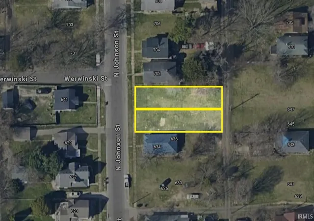 Photo 1 of Land for sale at 636 Johnson St, South Bend, IN 46628 | MLS# 202502761 | Listing updated on 2025-12-10