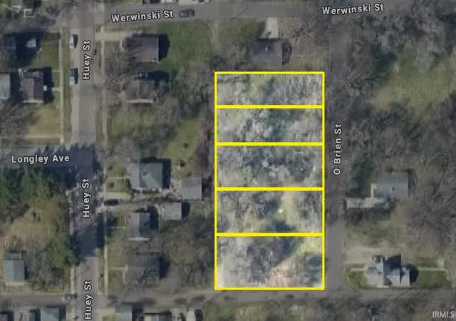 Photo 1 of Land for sale at 625 Obrien St, South Bend, IN 46628 | MLS# 202502763 | Listing updated on 2025-12-10