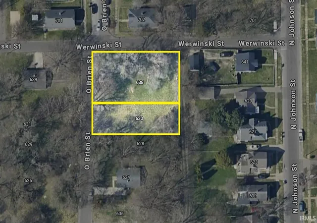 Photo 1 of Land for sale at 642 Obrien St, South Bend, IN 46628 | MLS# 202502767 | Listing updated on 2025-12-10