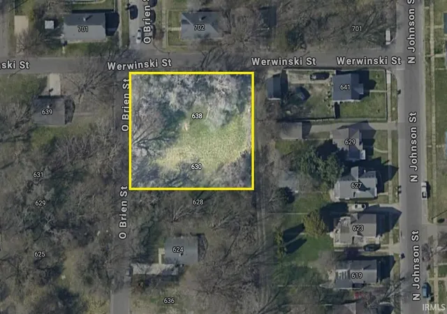 Photo 2 of Land for sale at 642 Obrien St, South Bend, IN 46628 | MLS# 202502767 | Listing updated on 2025-12-10